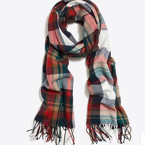 J. Crew Accessories - NWT! J.CREW Juniper Classic Plaid Scarf